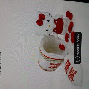 Kidrobot Sanrio Nissin Cup Noodles x Hello Kitty Plush Set